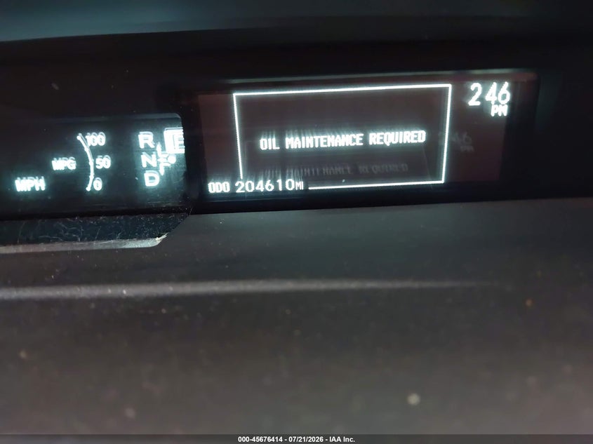 2010 TOYOTA PRIUS auction photo 7