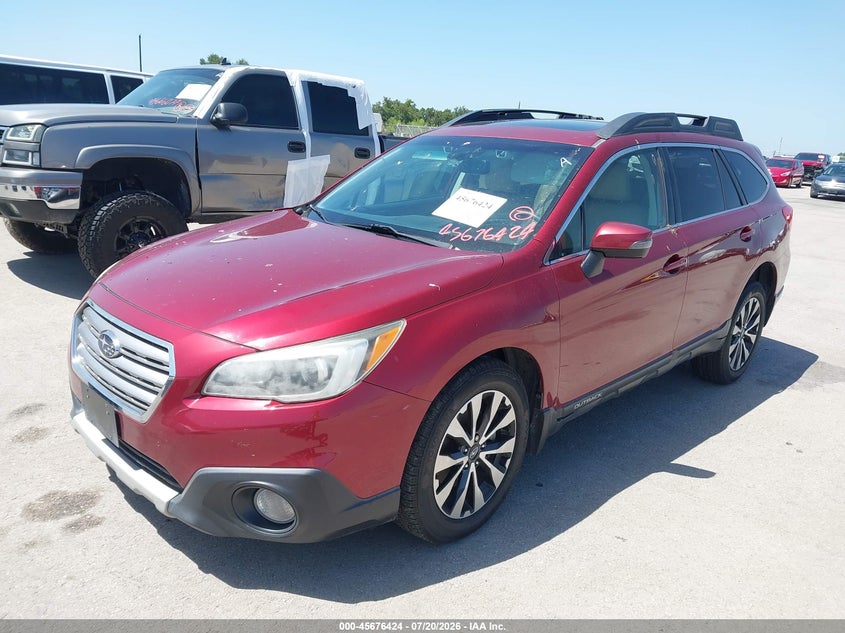 Vin: 4s4bsbnc2g3317249, lot: 46175024, subaru outback 2.5i limited 20162