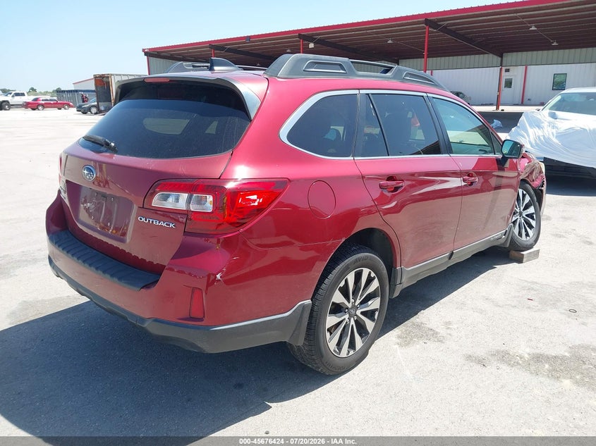 Vin: 4s4bsbnc2g3317249, lot: 46175024, subaru outback 2.5i limited 20164