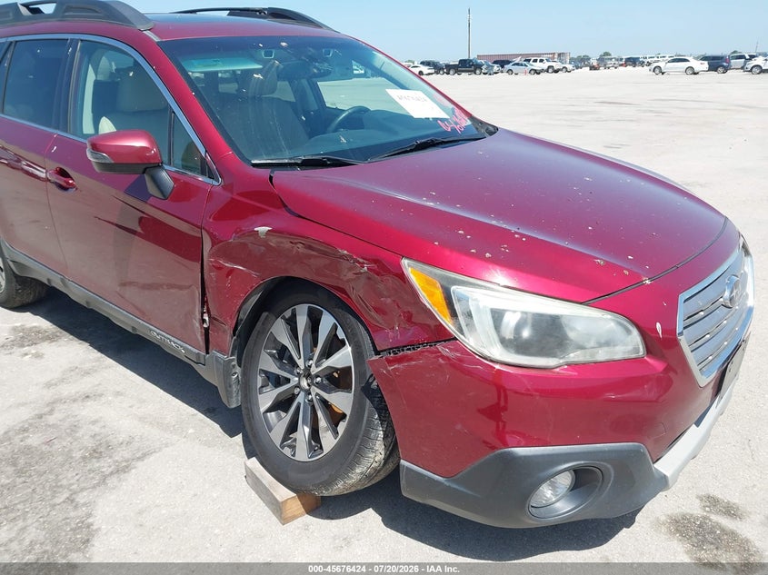 2016 Subaru Outback 2.5I Limited VIN: 4S4BSBNC2G3317249 Lot: 45676424