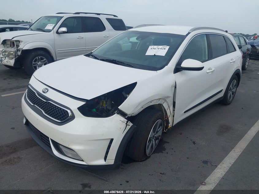 Vin: kndcb3lc6h5085049, lot: 46175028, kia niro lx 20172