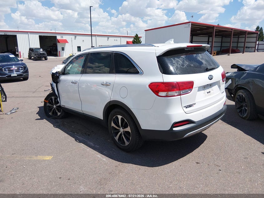 2016 KIA SORENTO auction photo 3