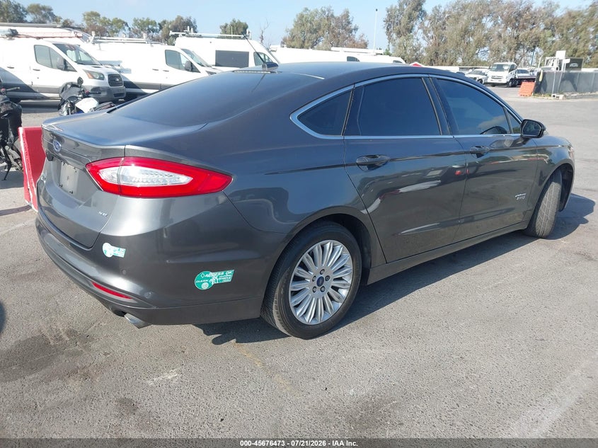 Vin: 3fa6p0pu9gr241764, lot: 46175073, ford fusion energi se luxury 20164