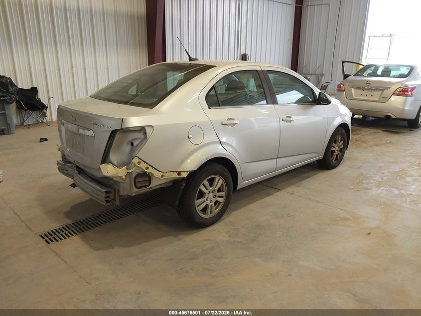 Vin: 1g1jc5sh5e4101460, lot: 46175100, chevrolet sonic lt auto 20144