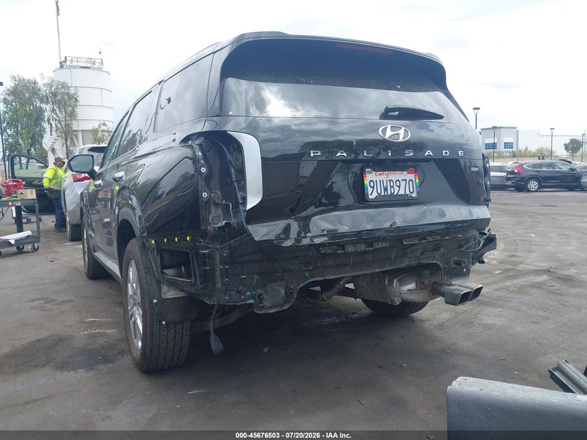 2024 Hyundai Palisade Sel VIN: KM8R24GE3RU780765 Lot: 45676503