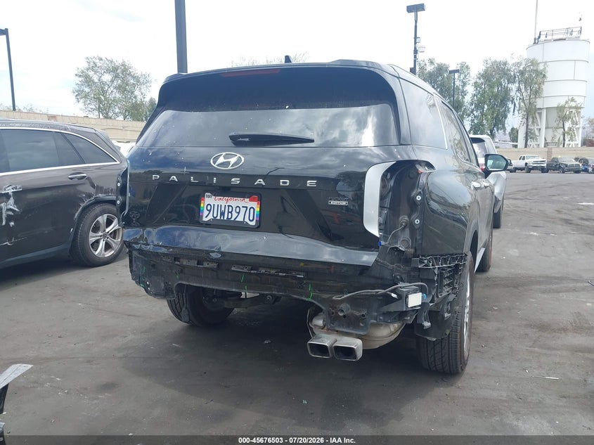 2024 Hyundai Palisade Sel VIN: KM8R24GE3RU780765 Lot: 45676503