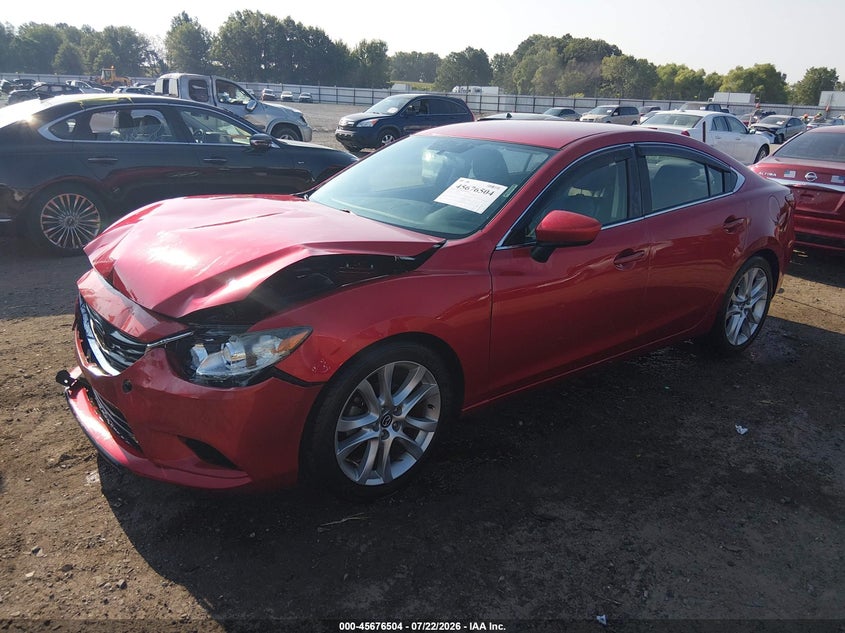 Vin: jm1gj1v67e1161493, lot: 46175104, mazda mazda6 i touring 20142