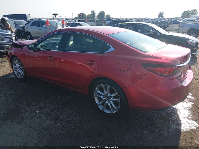Vin: jm1gj1v67e1161493, lot: 46175104, mazda mazda6 i touring 20143