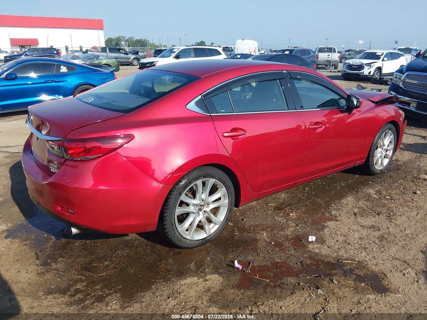Vin: jm1gj1v67e1161493, lot: 46175104, mazda mazda6 i touring 20144