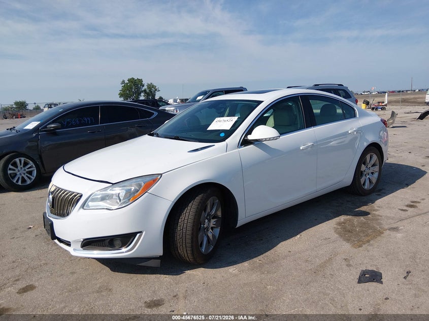 2015 Buick Regal Turbo VIN: 2G4GK5EX4F9282486 Lot: 45676525