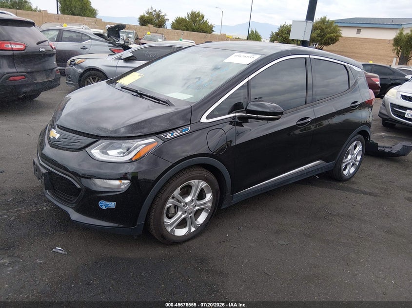 Vin: 1g1fy6s07m4104897, lot: 46175155, chevrolet bolt ev fwd lt 20212