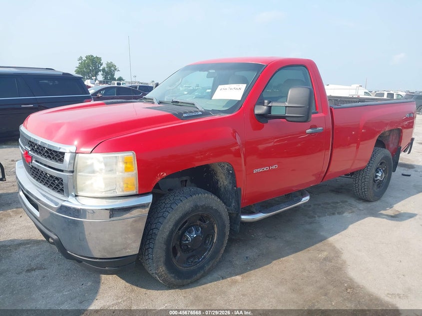 Vin: 1gc0kvcg2bf200197, lot: 46175168, chevrolet silverado 2500hd work truck 20112