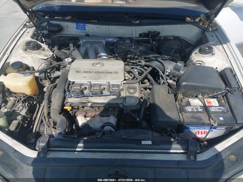 1996 Lexus Es 300 VIN: JT8BF12G0T0170708 Lot: 45676581