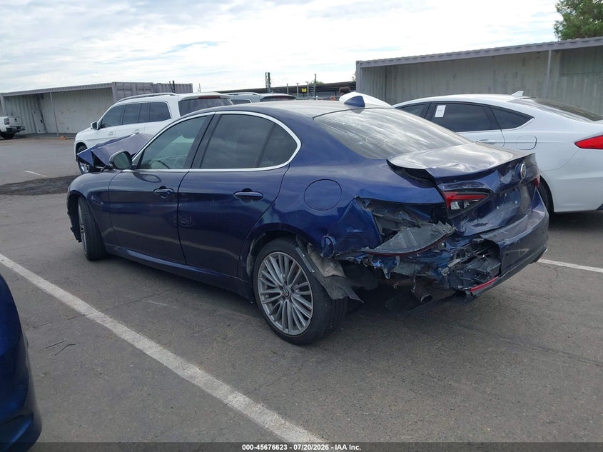 2018 Alfa Romeo Giulia Ti Lusso Rwd VIN: ZARFAECN3J7589183 Lot: 45676623