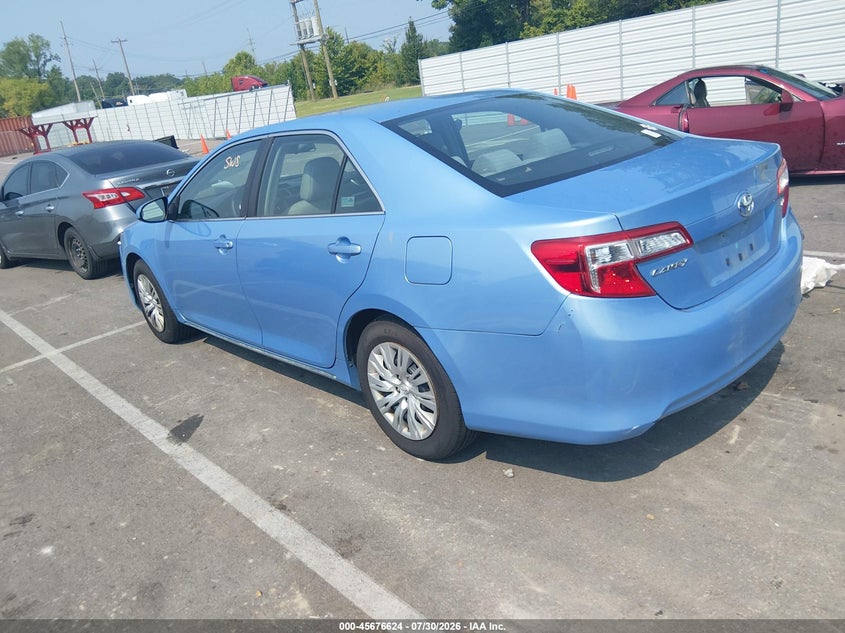 Vin: 4t4bf1fkxcr175182, lot: 46175224, toyota camry le 20123