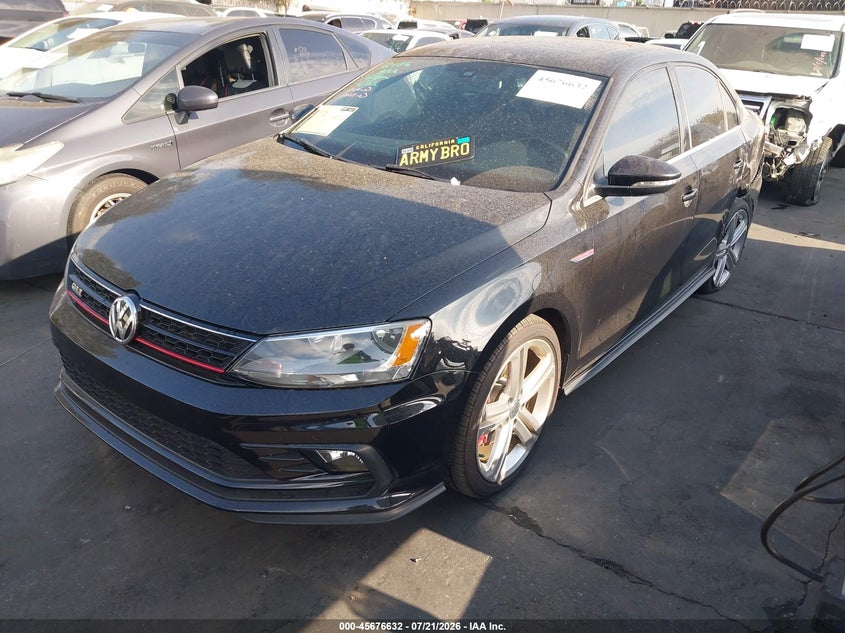 2016 Volkswagen Jetta, Лівий зад, IAAI, VIN 3VW5T7AJ1GM293893 — фото 2