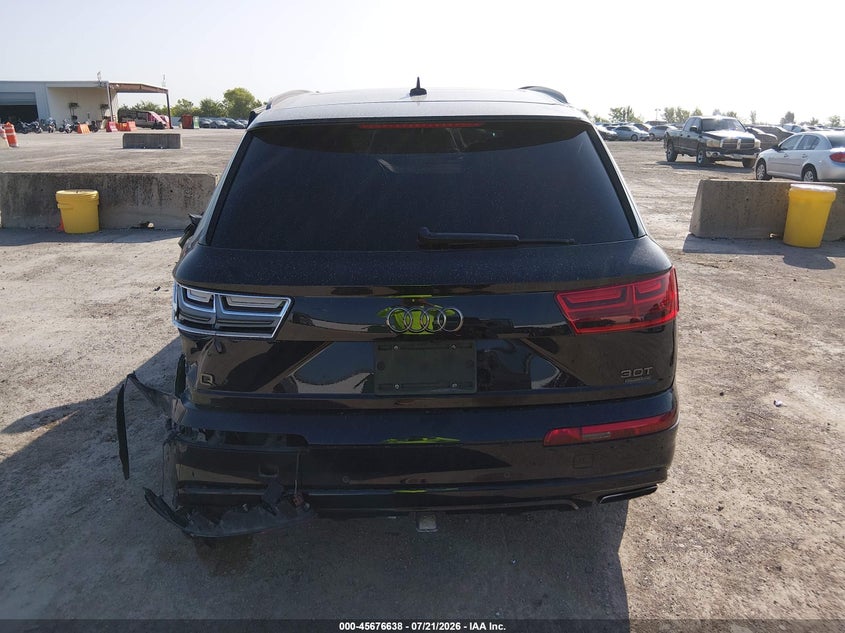 2017 Audi Q7 3.0T Premium VIN: WA1VAAF7XHD039707 Lot: 45676638