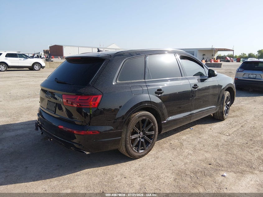 2017 Audi Q7 3.0T Premium VIN: WA1VAAF7XHD039707 Lot: 45676638