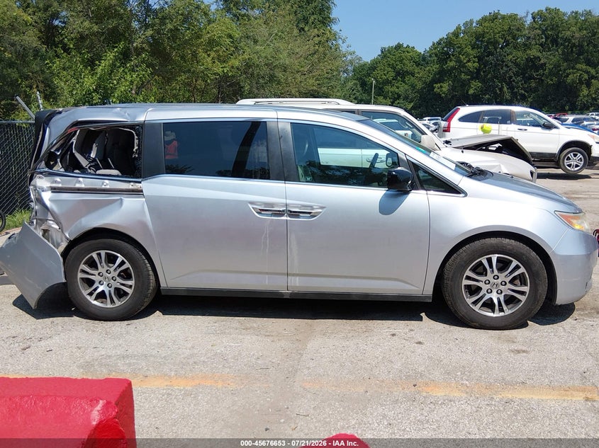 2011 Honda Odyssey Ex-L VIN: 5FNRL5H67BB069485 Lot: 45676653