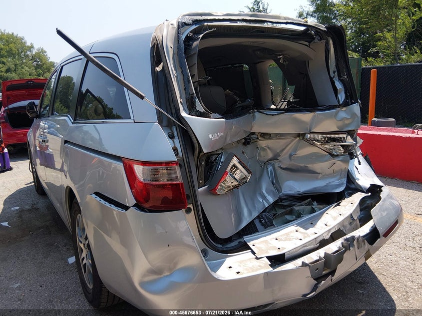 2011 Honda Odyssey Ex-L VIN: 5FNRL5H67BB069485 Lot: 45676653
