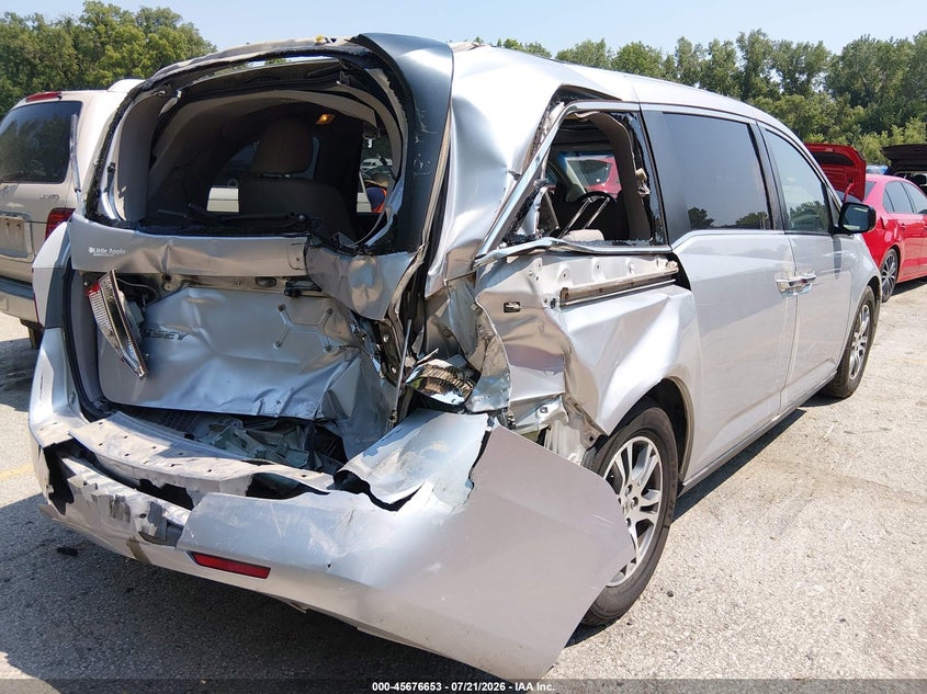 2011 Honda Odyssey Ex-L VIN: 5FNRL5H67BB069485 Lot: 45676653