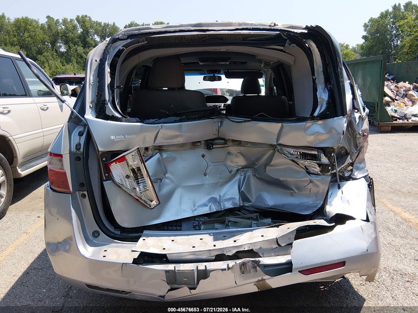 2011 Honda Odyssey Ex-L VIN: 5FNRL5H67BB069485 Lot: 45676653