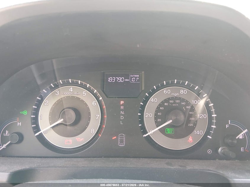 2011 Honda Odyssey Ex-L VIN: 5FNRL5H67BB069485 Lot: 45676653