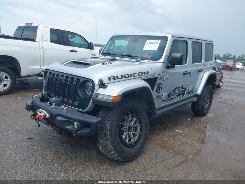 2023 Jeep Wrangler 4-Door Rubicon 392 4X4, Right Front, IAAI, VIN 1C4JJXSJ6PW561293 — photo 2