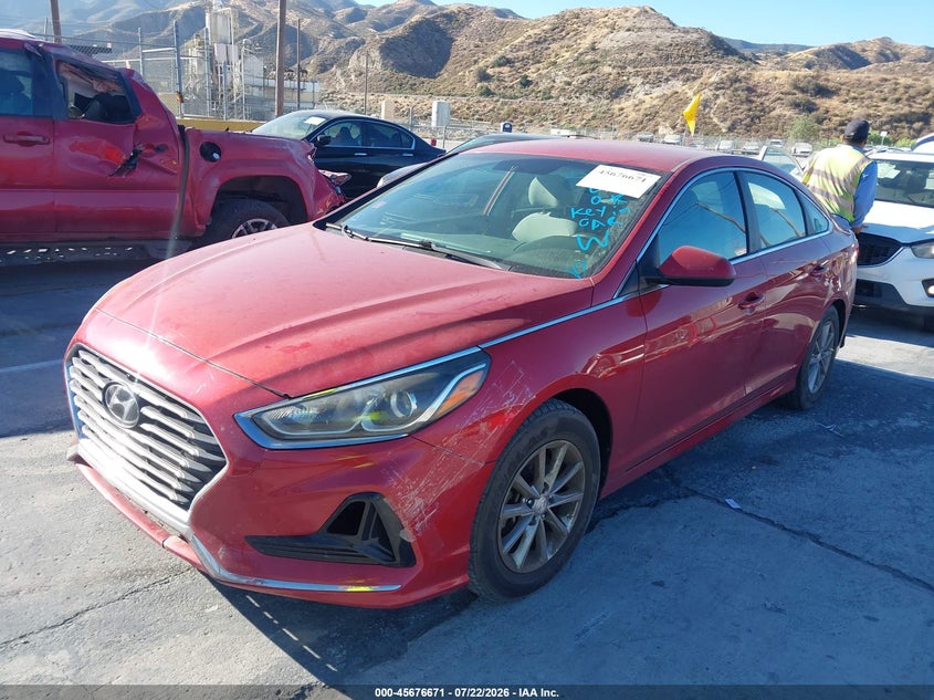 2018 Hyundai Sonata, Right Side, IAAI, VIN 5NPE24AF9JH625916 — photo 2
