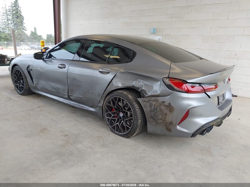 Vin: wbsgv0c09pcl06210, lot: 46175273, bmw m8 gran coupe competition 20233