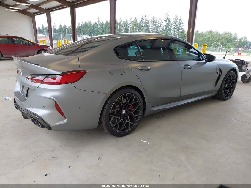 Vin: wbsgv0c09pcl06210, lot: 46175273, bmw m8 gran coupe competition 20234