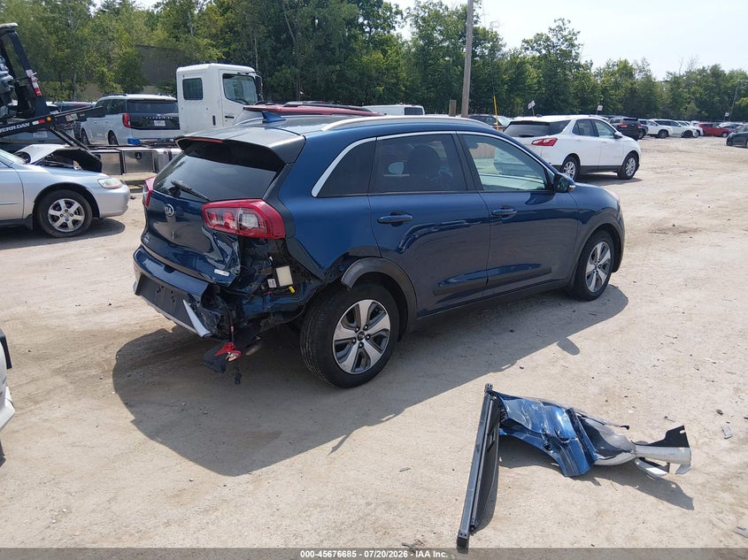 Vin: kndce3lc0k5322181, lot: 46175285, kia niro ex 20194