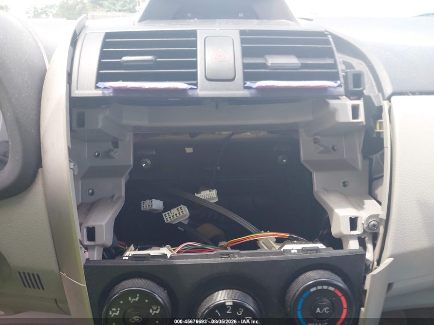 TOYOTA COROLLA 2012 VIN 2T1BU4EE3CC780126