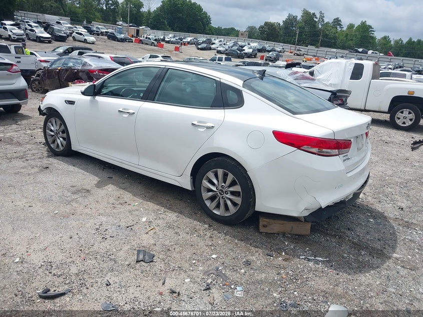 Vin: 5xxgu4l30gg114203, lot: 46175301, kia optima ex 20163