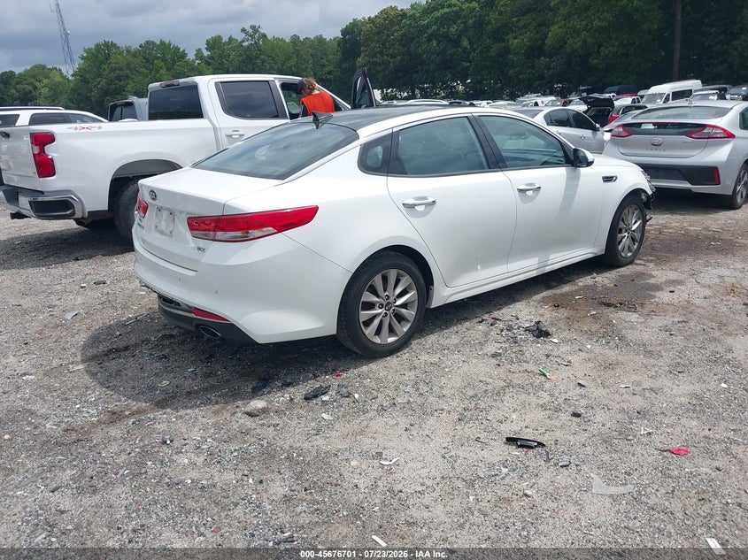 Vin: 5xxgu4l30gg114203, lot: 46175301, kia optima ex 20164