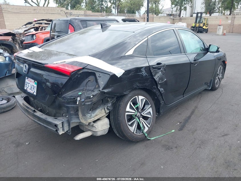 2017 HONDA CIVIC SEDAN 1.5L I-4 DI, DOHC, VVT, TURBO, 174HP