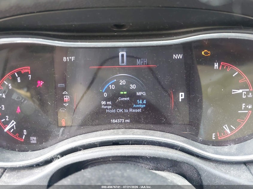 2014 Dodge Durango Limited VIN: 1C4RDJDG5EC585883 Lot: 45676741