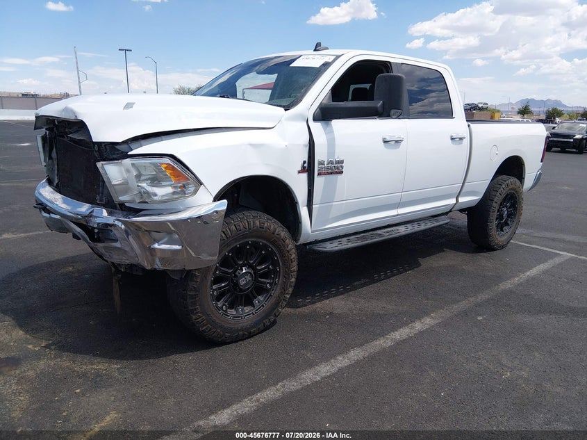 Vin: 3c6ur5dl4jg296458, lot: 46175377, ram 2500 big horn  4x4 6'4 box 20182