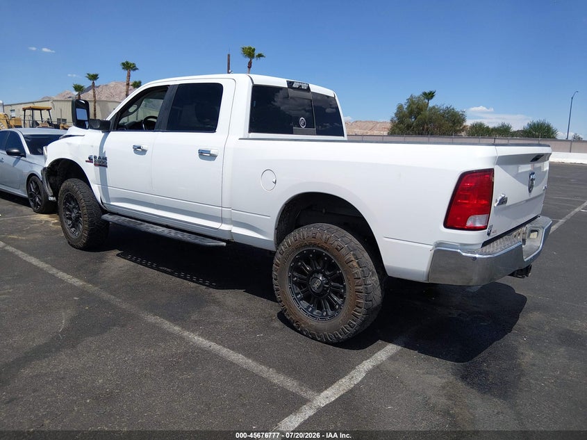 Vin: 3c6ur5dl4jg296458, lot: 46175377, ram 2500 big horn  4x4 6'4 box 20183