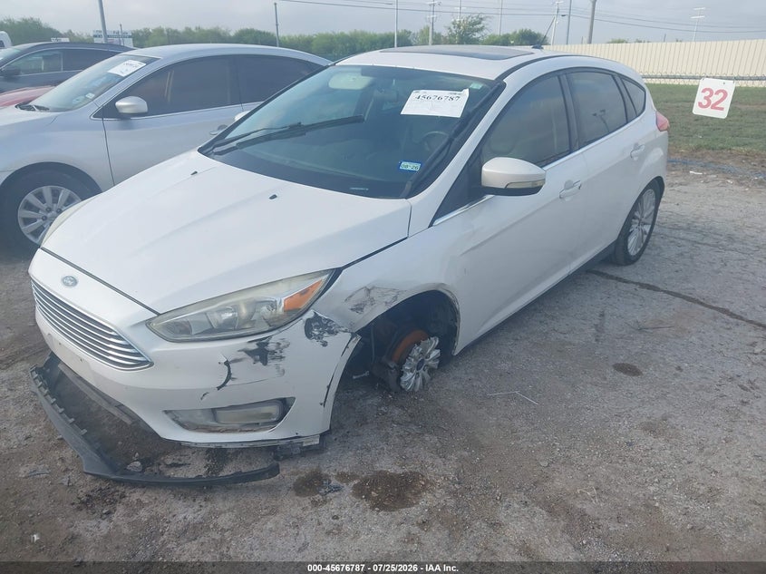 Vin: 1fadp3n2xhl299411, lot: 46175387, ford focus titanium 20172