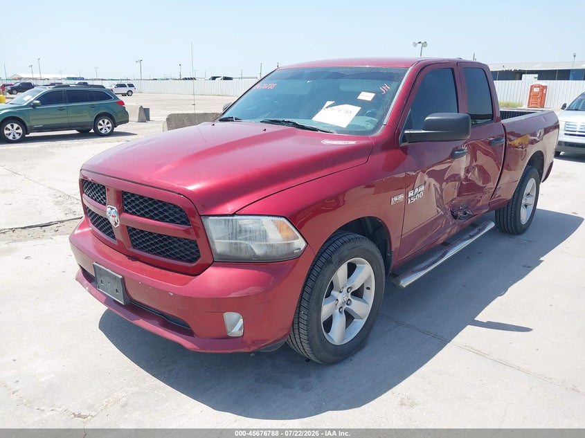 Vin: 1c6rr6ft3es140788, lot: 46175388, ram 1500 express 20142