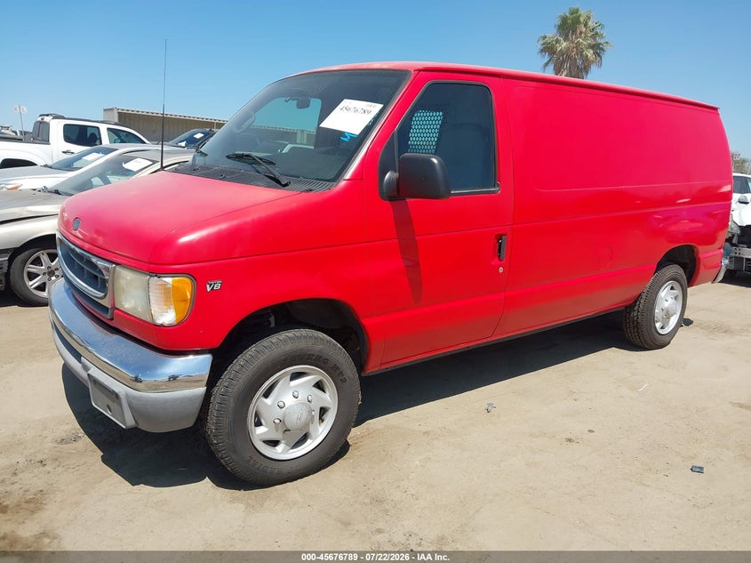 2001 Ford Econoline, Обычный износ, IAAI, VIN 1FTNE24L91HA85995 — фото 2