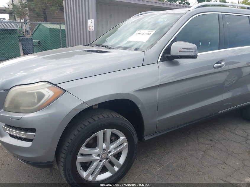 2015 Mercedes-Benz Gl 450 4Matic VIN: 4JGDF6EE4FA510163 Lot: 45676790