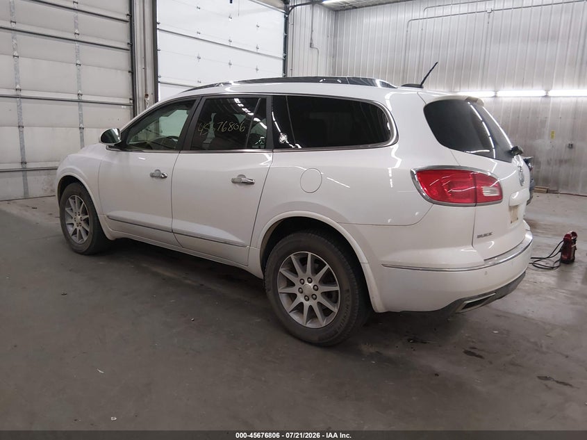 2016 Buick Enclave Leather VIN: 5GAKVBKD6GJ196697 Lot: 45676806