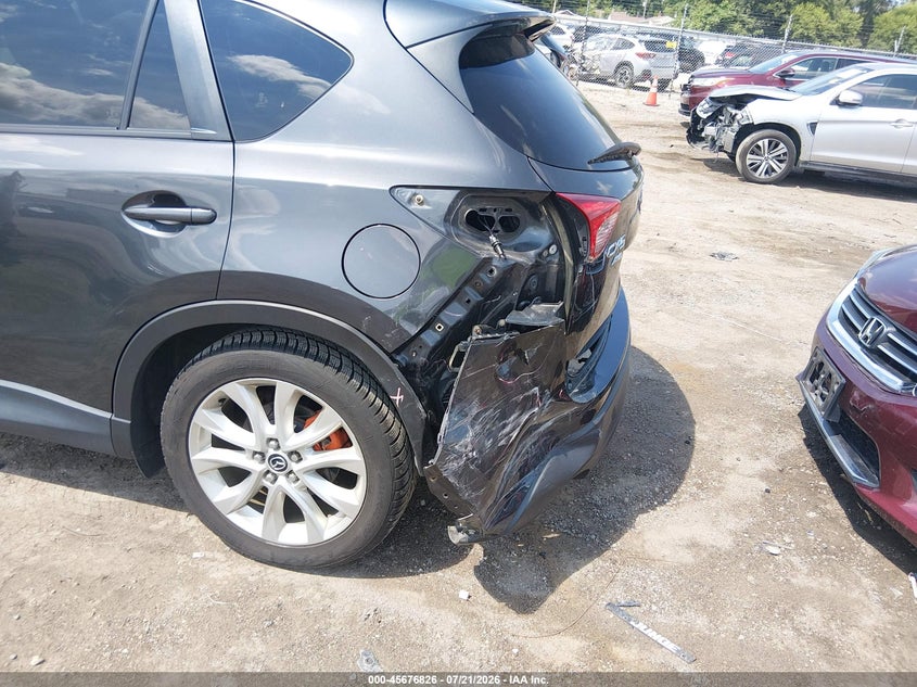2014 Mazda Cx-5 Grand Touring VIN: JM3KE4DY5E0342186 Lot: 45676826