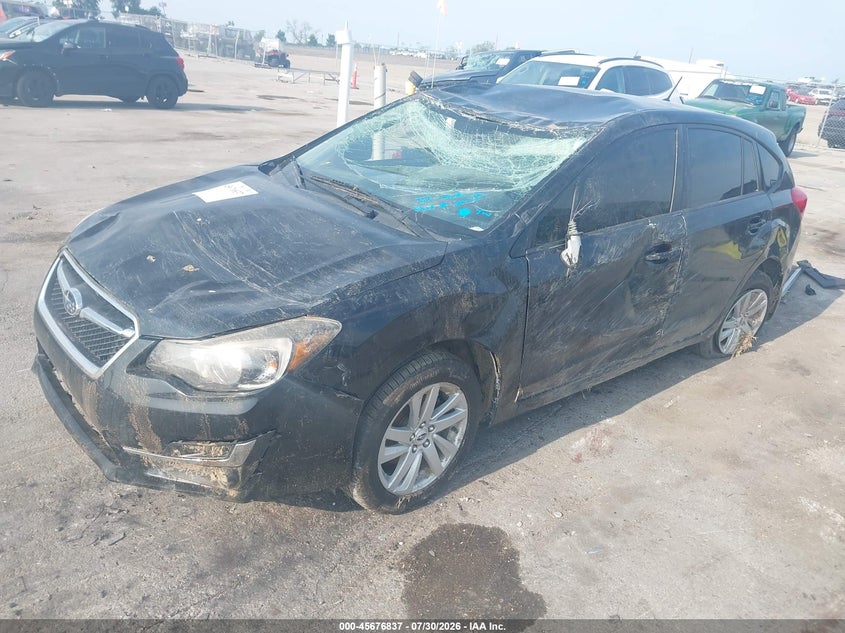 Vin: jf1gpac65f8307485, lot: 46175437, subaru impreza 2.0i premium 20152