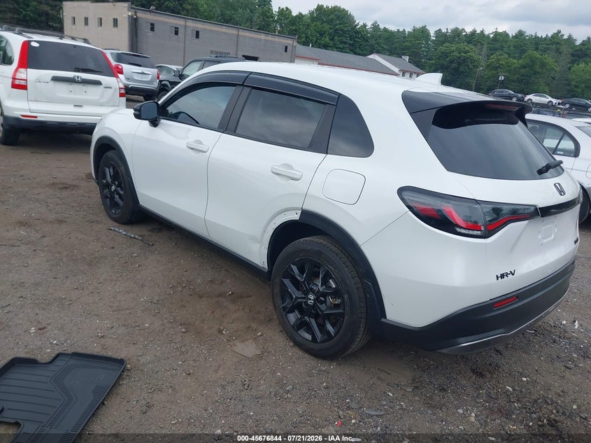 2024 Honda Hr-V Awd Sport/Awd Sport W/O Bsi VIN: 3CZRZ2H55RM744545 Lot: 45676844