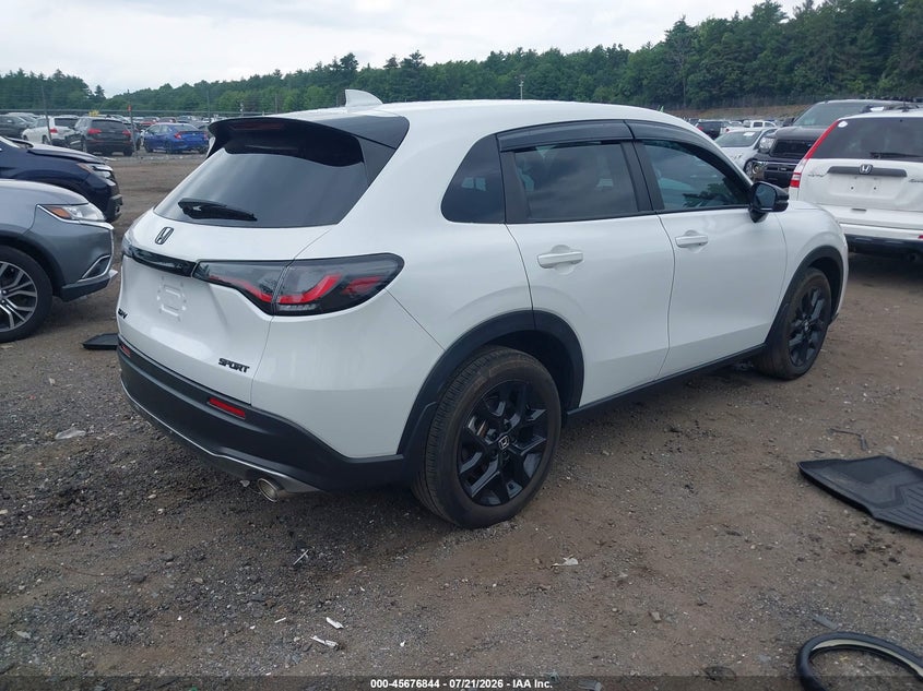 2024 Honda Hr-V Awd Sport/Awd Sport W/O Bsi VIN: 3CZRZ2H55RM744545 Lot: 45676844
