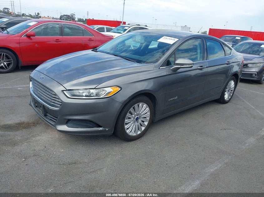 2014 Ford Fusion Hybrid Se 3FA6P0LUXER366324 photo 1