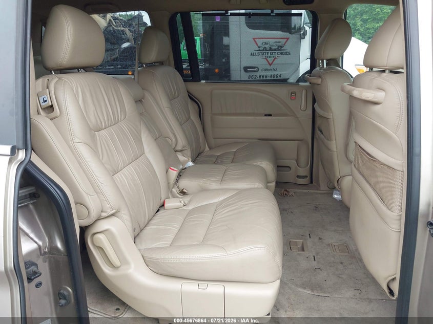 2007 Honda Odyssey Ex-L VIN: 5FNRL38667B444925 Lot: 45676864